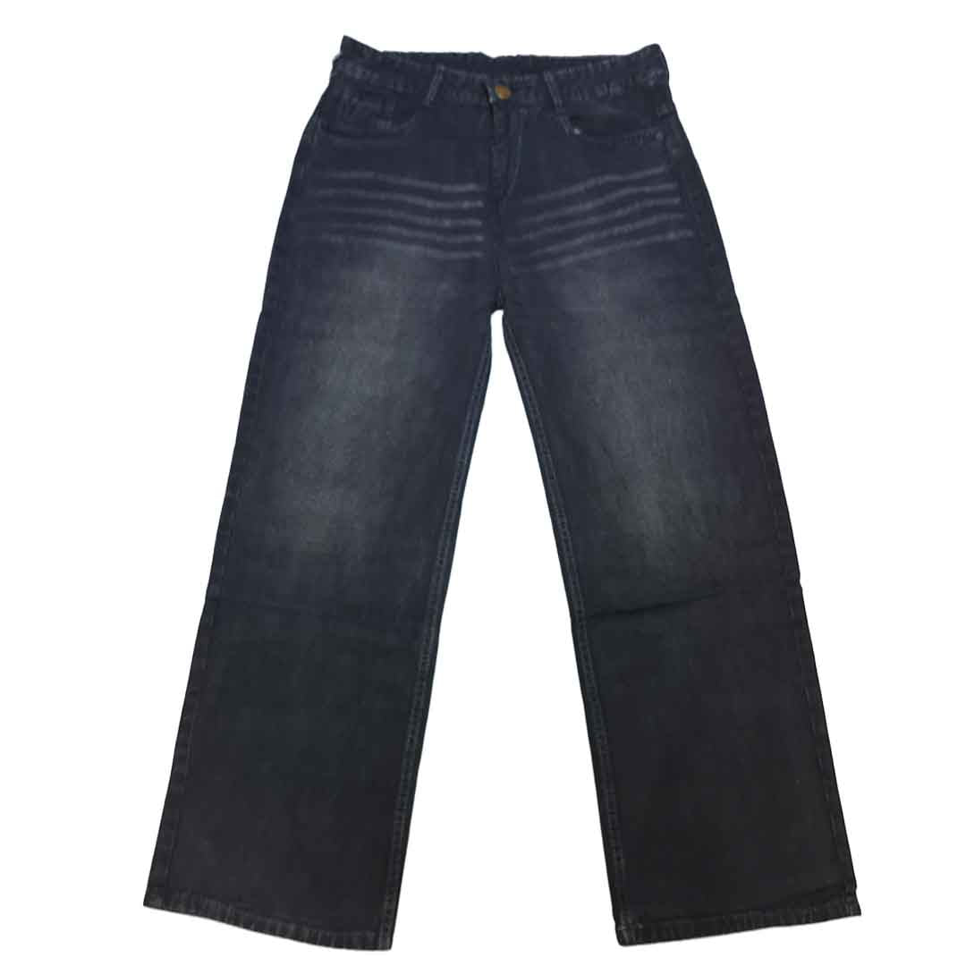 The Fade Black Whiskered Jeans (Close-up view of Washe(2009)