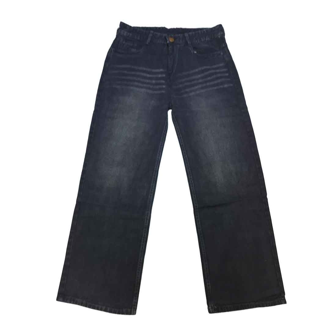 The Fade Black Whiskered Jeans (Close-up view of Washe(2009)