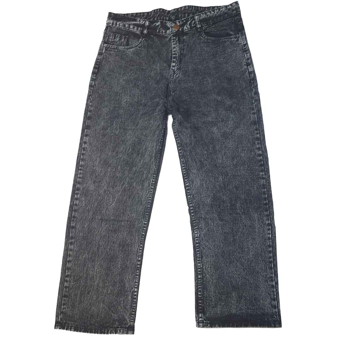 The Acid Smoke Baggy Jeans (Mineral Washed Acid Black / Wide Leg)(2002)