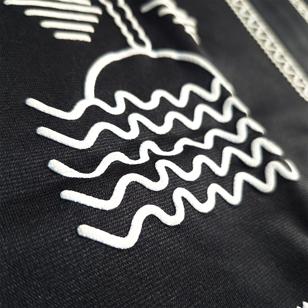 The Tropical Night Polo (Black) (1025)