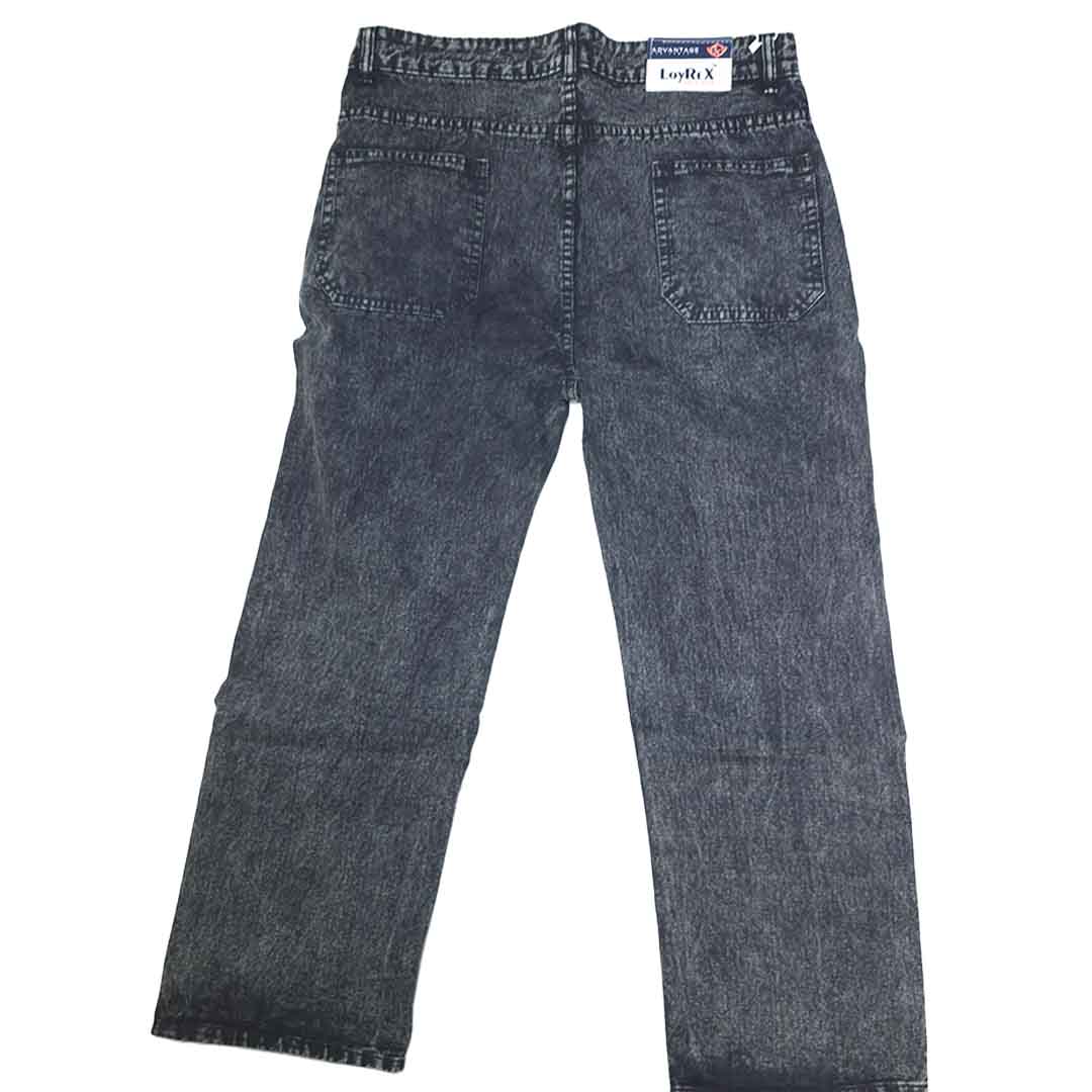 The Acid Smoke Baggy Jeans (Mineral Washed Acid Black / Wide Leg)(2002)