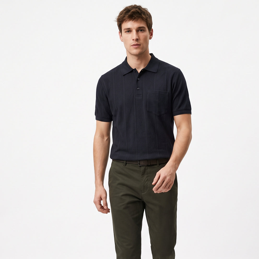 SPECIAL TEXTURE POLO