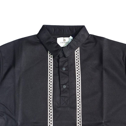 The Tropical Night Polo (Black) (1025)
