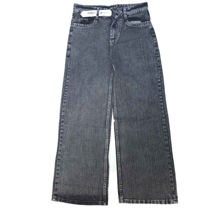 The Ash Grey Loose Fit Jeans (Washed Charcoal Grey / Straight Wide Leg)(2008)