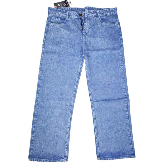 The Ice Blue Vintage Baggy Jeans (Light Ice Blue / Wide Leg)(2003)