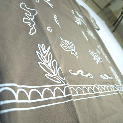 The Boho Garden Polo (Khaki Brown)(1024)