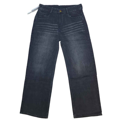 The Fade Black Whiskered Jeans (Close-up view of Washe(2009)