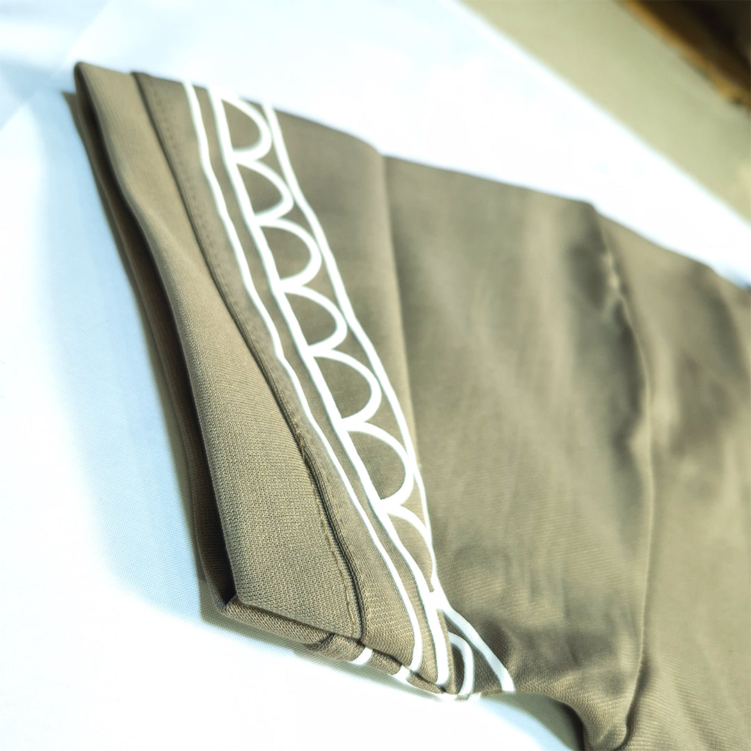 The Boho Garden Polo (Khaki Brown)(1024)