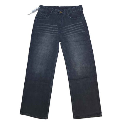 The Fade Black Whiskered Jeans (Close-up view of Washe(2009)