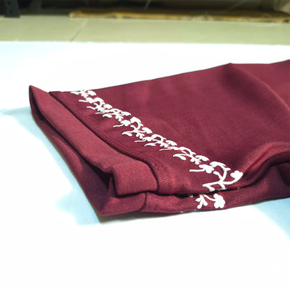The Royal Floral Polo (Maroon) (1022)