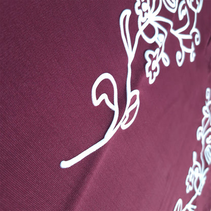 The Royal Floral Polo (Maroon) (1022)