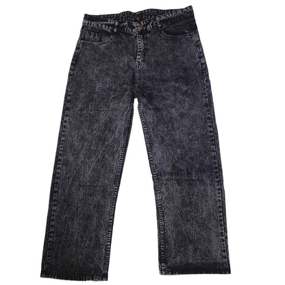 The Acid Smoke Baggy Jeans (Mineral Washed Acid Black / Wide Leg)(2002)