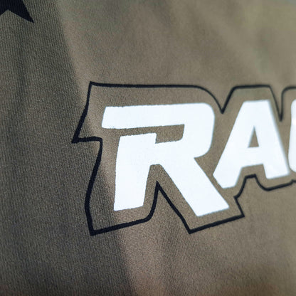 Olive Taupe "RACING DREAM 13" T-Shirt(1004)