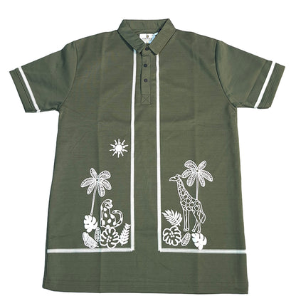 The Safari Explorer Polo (Olive Green)(1023)