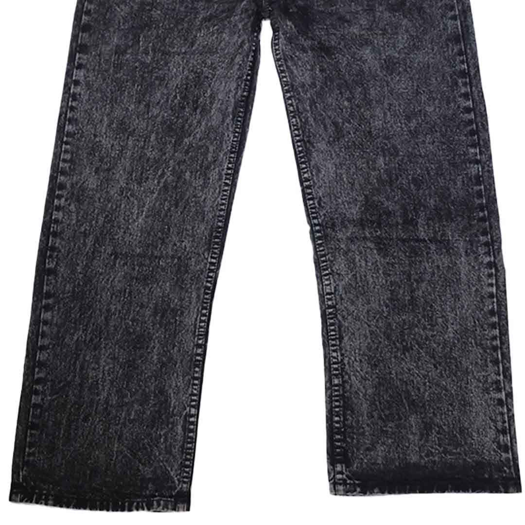 The Acid Smoke Baggy Jeans (Mineral Washed Acid Black / Wide Leg)(2002)
