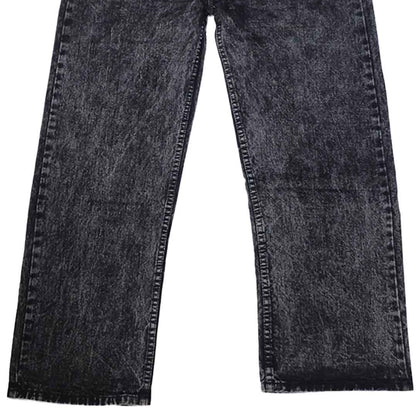 The Acid Smoke Baggy Jeans (Mineral Washed Acid Black / Wide Leg)(2002)