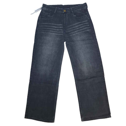 The Fade Black Whiskered Jeans (Close-up view of Washe(2009)