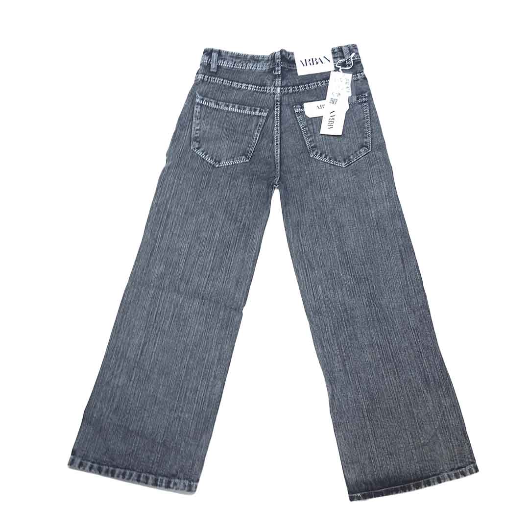 The Ash Grey Loose Fit Jeans (Washed Charcoal Grey / Straight Wide Leg)(2008)
