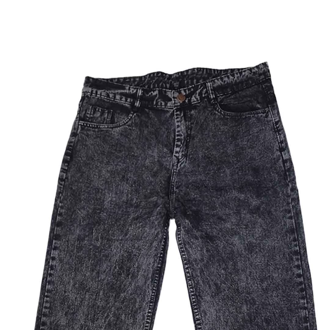 The Acid Smoke Baggy Jeans (Mineral Washed Acid Black / Wide Leg)(2002)