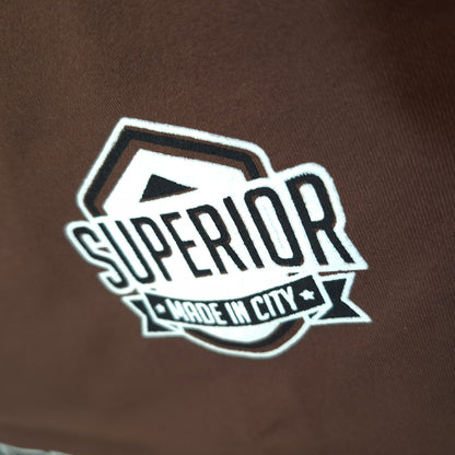 OFF WHITE AND BROWN' the Superior 08 Soccer T-Shirt.' (1001)
