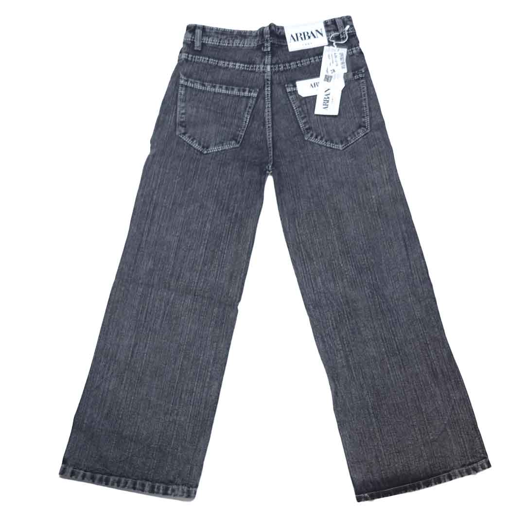 The Ash Grey Loose Fit Jeans (Washed Charcoal Grey / Straight Wide Leg)(2008)