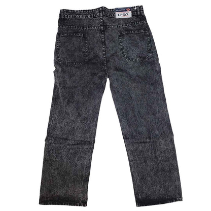 The Acid Smoke Baggy Jeans (Mineral Washed Acid Black / Wide Leg)(2002)