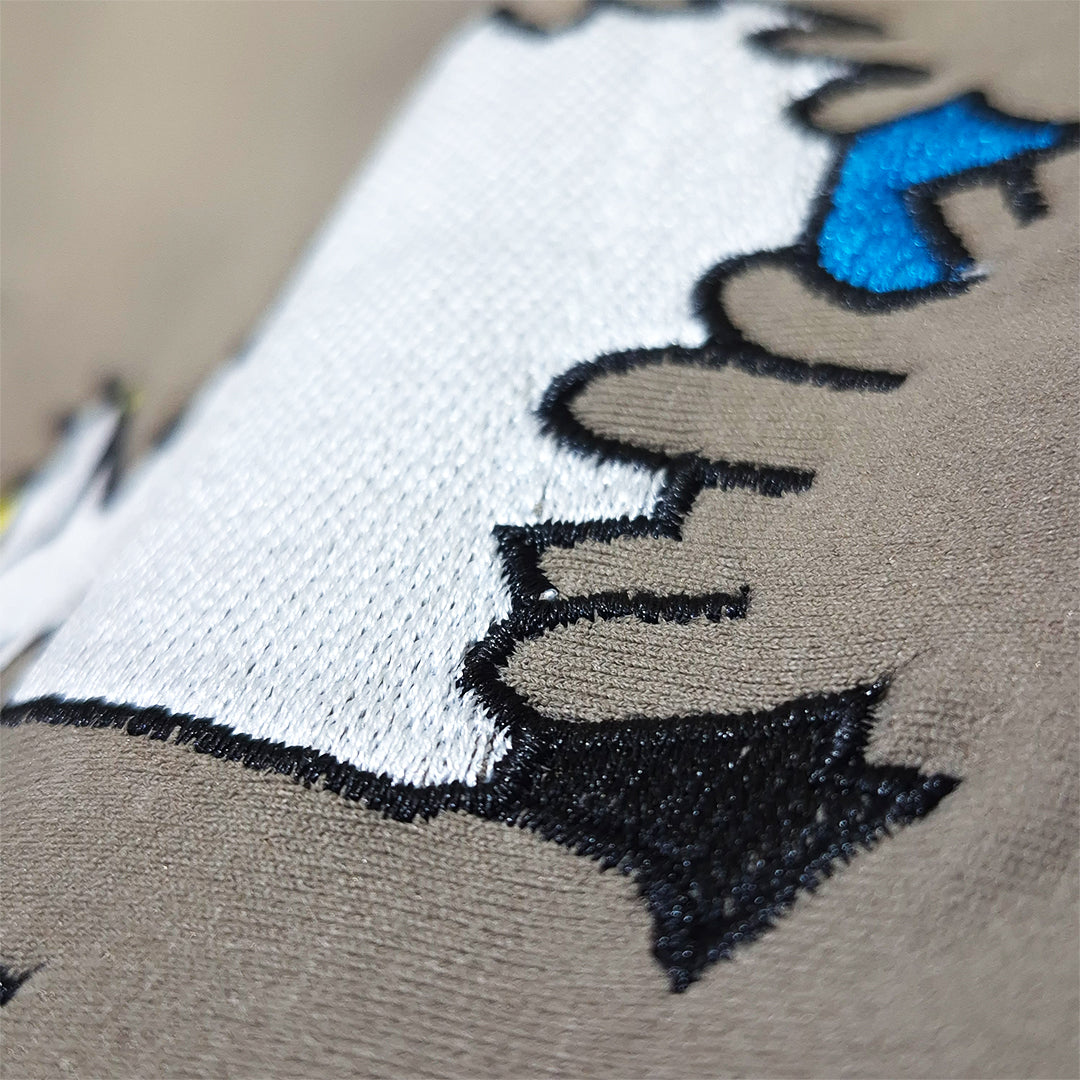 The Sneaky Homer Embroidered Tee (Taupe)(1018)