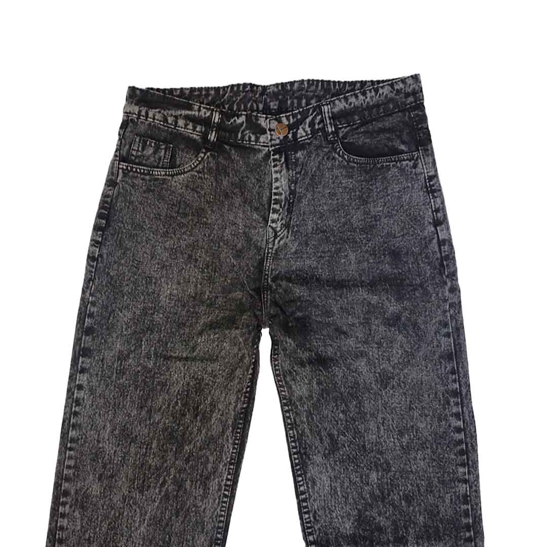 The Acid Smoke Baggy Jeans (Mineral Washed Acid Black / Wide Leg)(2002)