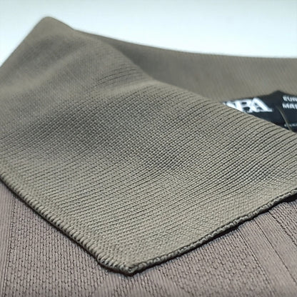 LIGHT BROWN Men Old Money Style Textured Knitted Snap-Button (1041)