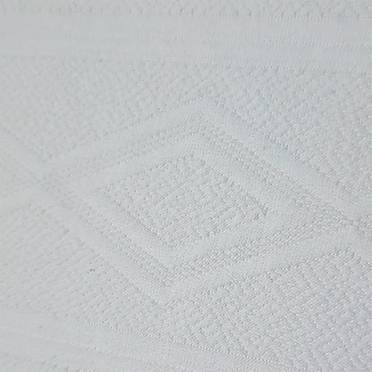 WHITE BROWN Men Old Money Style Textured Knitted Snap-Button (1042)