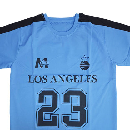 Jet Black "LOS ANGELES 07 STREET TIDE" T-Shirt(1002)